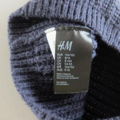 Čiapka hm 122/128, h&m,134