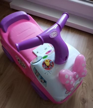 Odrážadlo minnie disnay, 