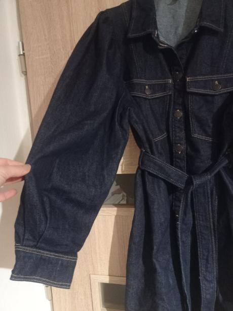 Riflové minišaty h&m, h&m,l