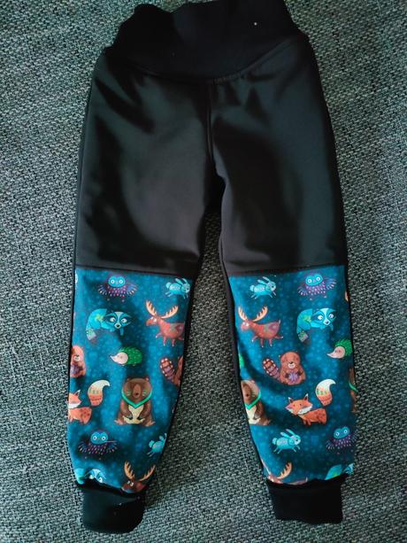 Zimušne softshellove nohavice, 74 - 140