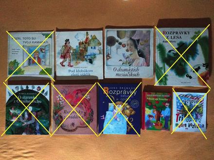 Sada 3 ks rozprávkových knižiek, 