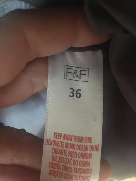 Zimná bunda s/36, f&f,36