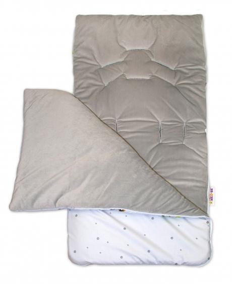 Bavlnený fusak 47 x 95 cm - sivý,