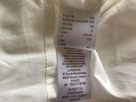 Šaty la redoute, 128