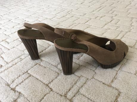 Semišové letné topánky - nenosené, veľ.39, graceland,39