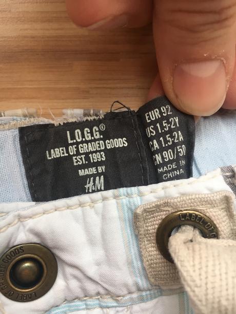 Letne kratasky, h&m,92