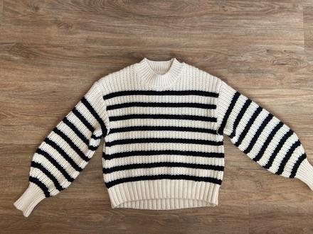 Nenosený pulóver, h&m,158