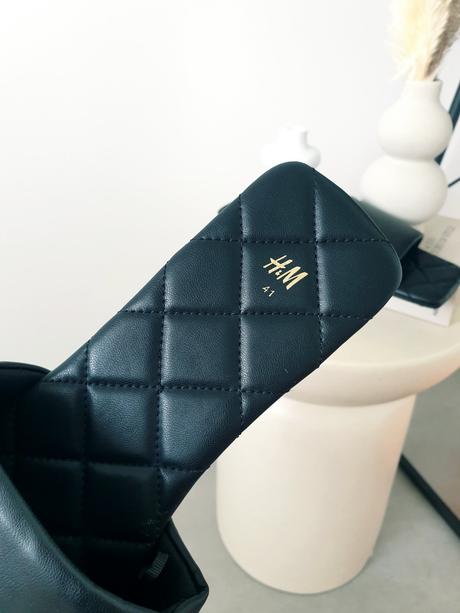 Čierne šľapky 41, h&m,41