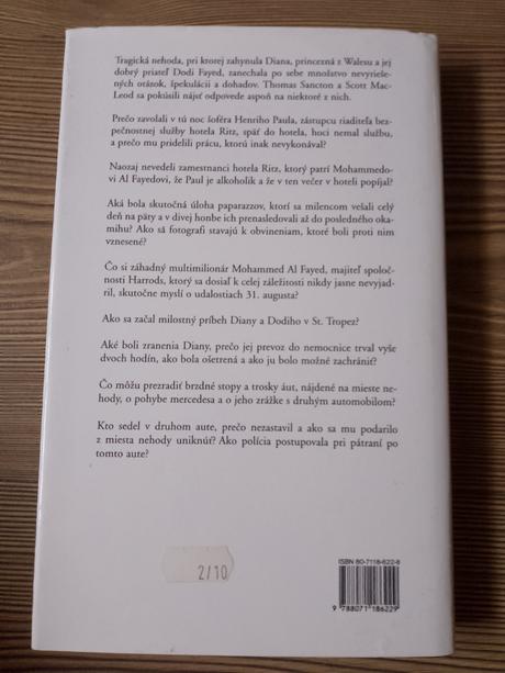 Thomas sancton - smrť princeznej vyšetrovanie,