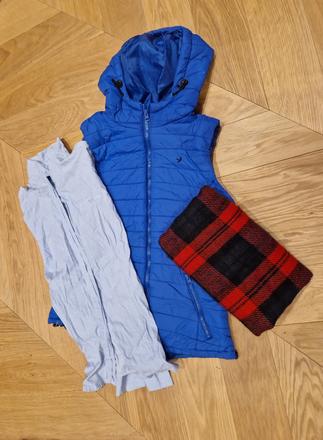 Vesta, košela + šál, l