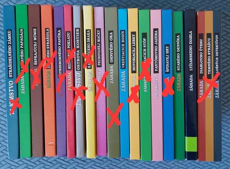 Knihy zo série traja pátrači, 