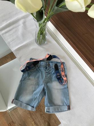 Tenké riflove kratasky s trakmi top stav, next,110