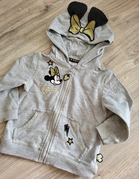 Mikina minnie mouse 98-104 na 3-4 roky, disney,98