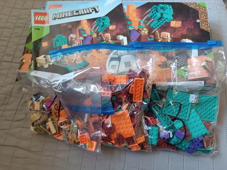 Lego minecraft 21168 znetvorený les,