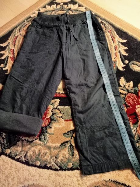 Podšité nohavice úpletom, f&f,110