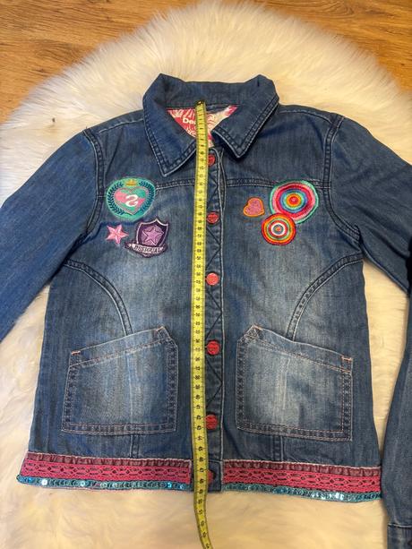 Riflova bunda vysivana, desigual,146