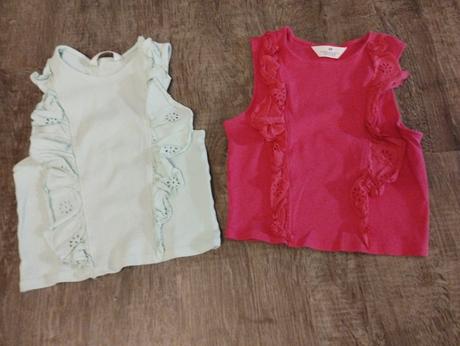 2 x tielko, h&m,152
