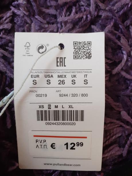 Top na ramienka veľ. s, pull&bear,s