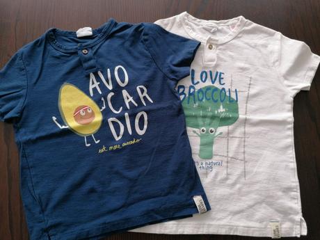 Tričká so zeleninou, zara,104