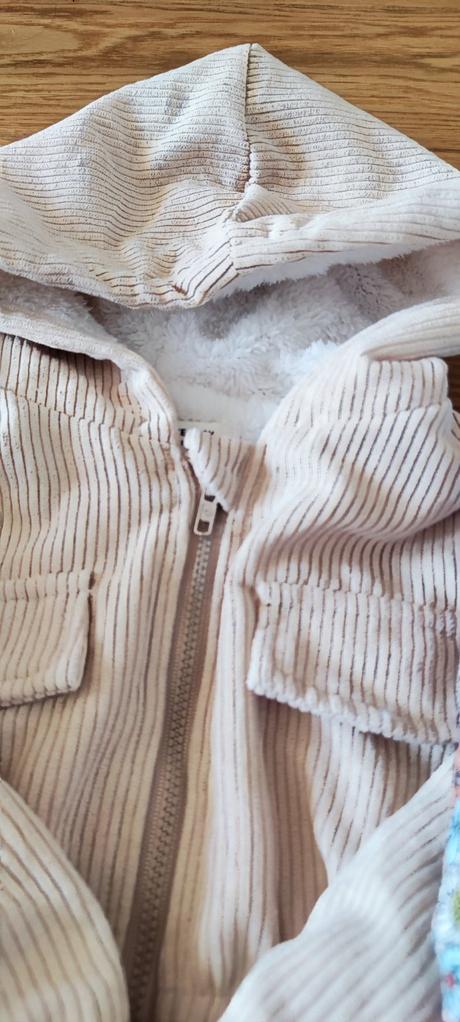 Prechodná bunda zateplená béžová, 98