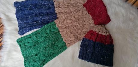 Súprava šál + čiapka, dopodopo,98