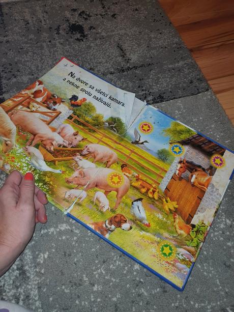 Reč zvieratiek na farme hudobná kniha, 