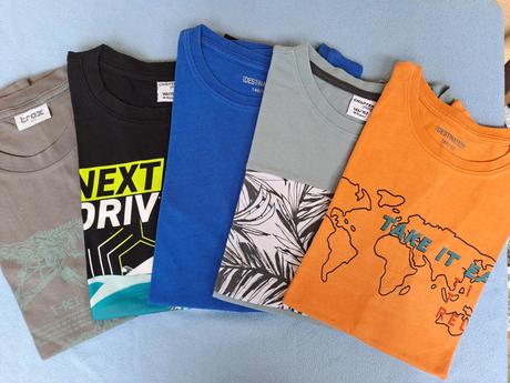 Tričká letné 5ks, 152