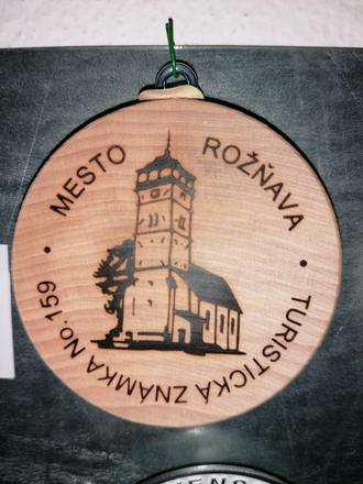 Turistická známka rožňava, 