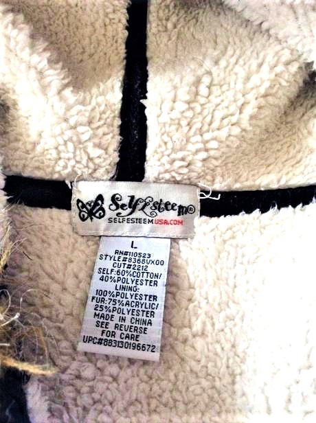 Teplá huňatá bunda m/l, m