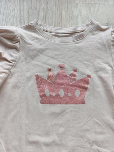 Dievčenské tričko s korunkou, sinsay,122