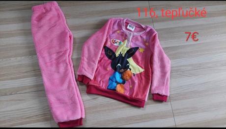 Pyžamká pre dievčatko 110-128, 122