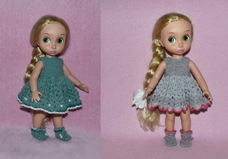 Súpravy pre bábiky disney animator princezny, 