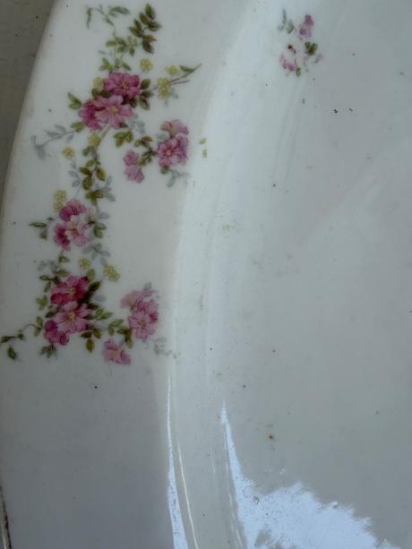 Starozitna velika vintage cca 100 rocna misa tacka,