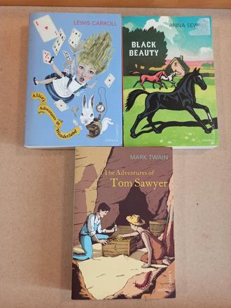 Vintage classics     sewell / twain / carroll, 