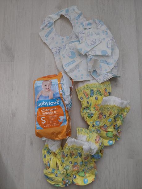 Plienky na plávanie, babylove,4 kg - 9 kg