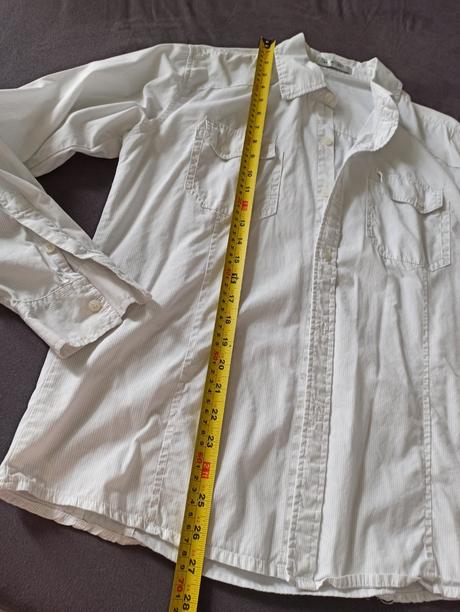 Košeľa - blúzka s jemným pásikom, l