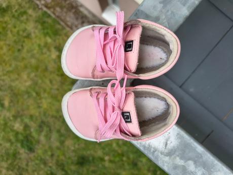 Kožené topánky pre prvé kroky zn.rak veľ.19, rak,19