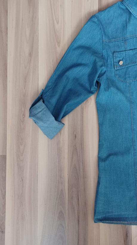 Riflová košeľa, s