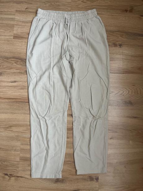 Ľanove nohavice, vero moda,m
