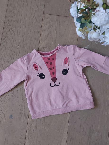 Mikina líška- stav novej, pepco,86