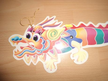 Papierovy - skladaci drak,