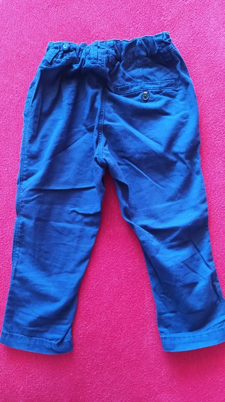 Elegantné nohavice, h&m,86