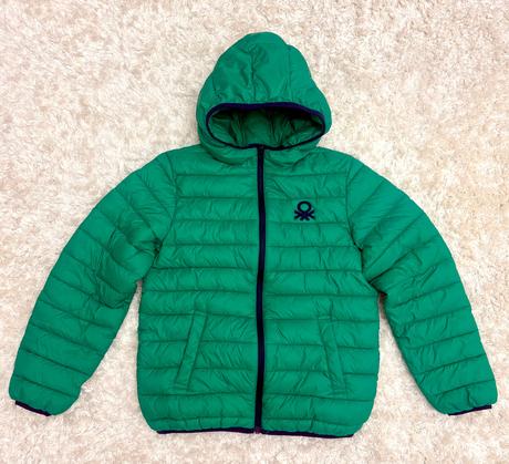 Benetton vetrovka unisex zelená 146/152, benetton,152