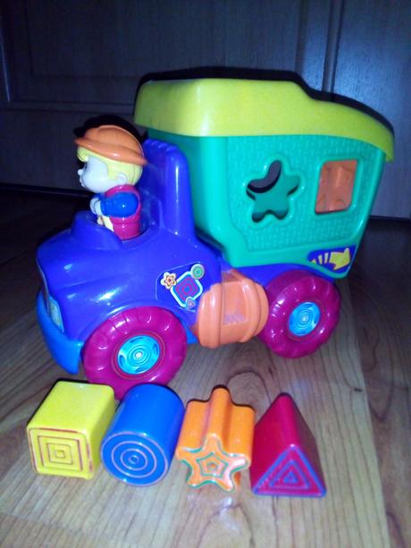 Autíčko - vkladačka,