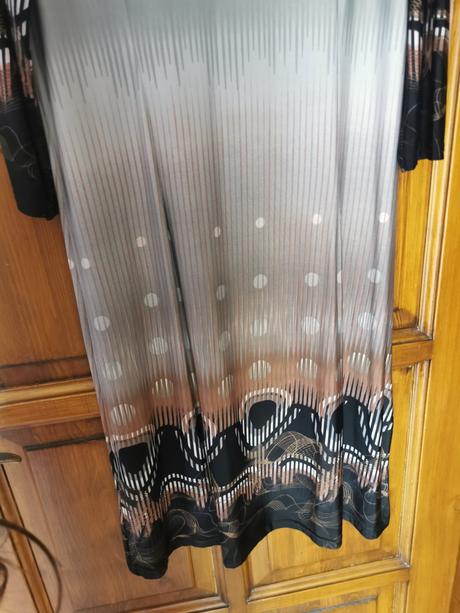 Maxi šaty z ľahkého materiálu, xl