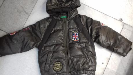 Peckova zimná bunda, benetton,98