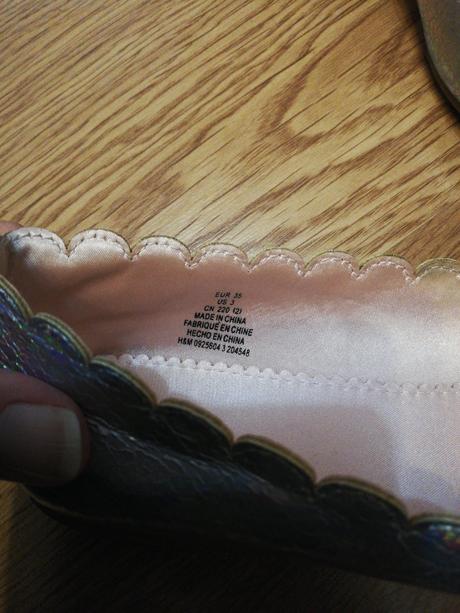 Balerinky s5905, h&m,35