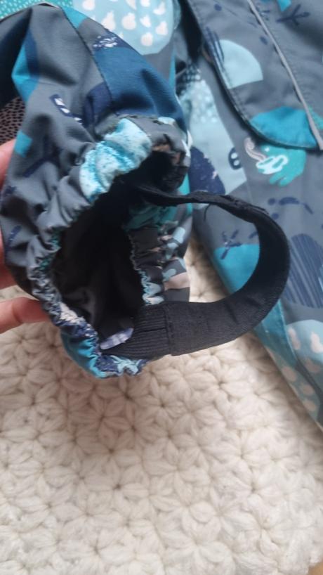 Zimny tyrkysovy overal reima puori ako novy, reima,92