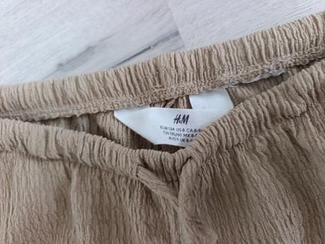 Štrukturované nohavice, h&m,134