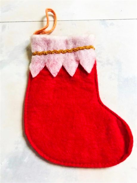 Mikulášske čižmičky/dekorácie 4 ks, 